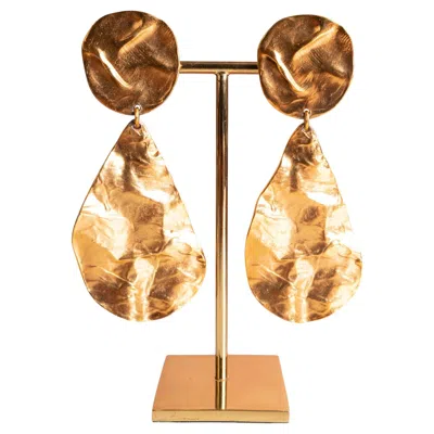 Pre-owned Saint Laurent Yves  Earrings By Yves  Circa 1990 In Multiple