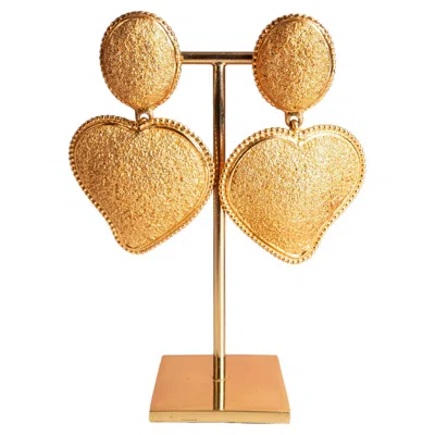Pre-owned Saint Laurent Yves  Earrings By Yves  Circa 1992 In Multiple