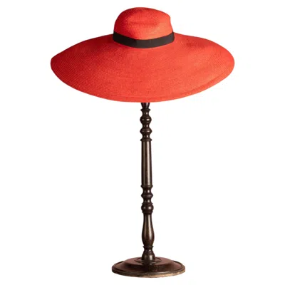 Pre-owned Saint Laurent Yves  Hat By Yves  Circa 1990 In Red