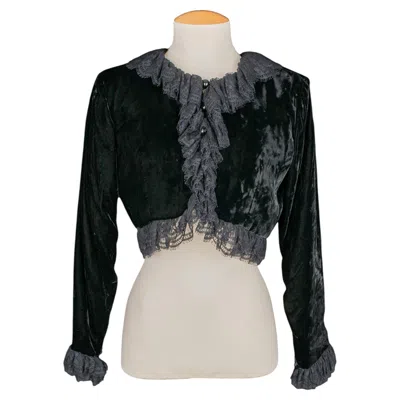 Pre-owned Saint Laurent Yves  Jacket By Yves  Rive Gauche Winter 1993 In Black