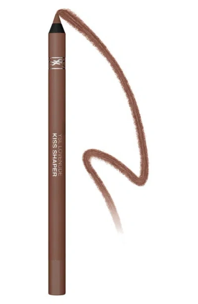 Saint Laurent Yves  Kiss Shaper Sculpting Lip Liner In Brown