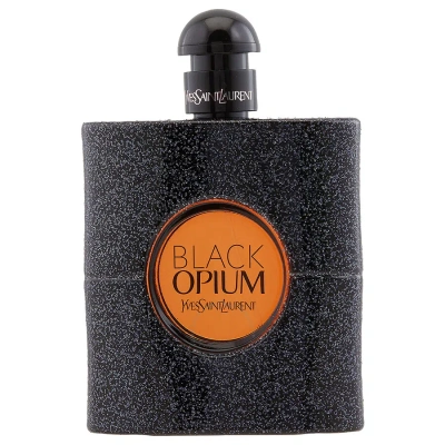 Saint Laurent Yves  Ladies Black Opium Edp Spray 3 oz (tester) Fragrances 3365440788039 In Black / Orange / Pink