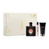 Saint Laurent Yves  Ladies Black Opium Gift Set Fragrances 3614274285154
