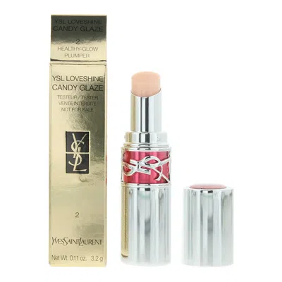Saint Laurent Yves  Ladies Candy Glaze Lip Gloss Stick 0.11 oz (tester) 02 Healty Glow Plumper Makeup
