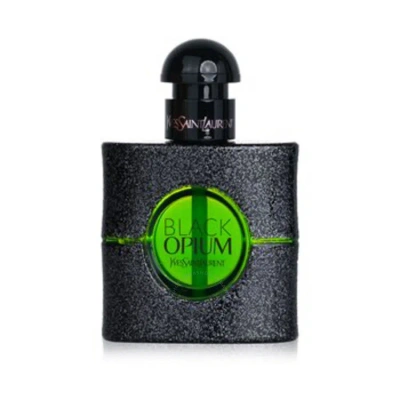Saint Laurent Yves  Ladies Opium Black Illicit Green Edp Spray 1.0 oz Fragrances 3614273642897 In Black / Green / Orange