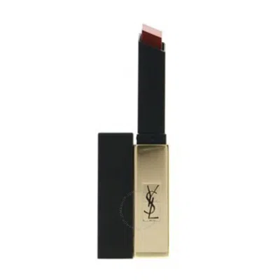 Saint Laurent Yves  Ladies Rouge Pur Couture The Slim Leather Matte Lipstick 0.08 oz # 1966 Rouge Lib In White