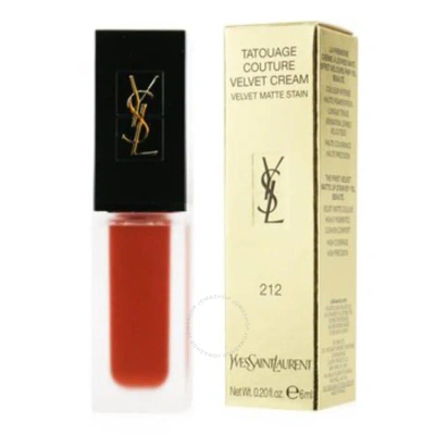 Saint Laurent Yves  Ladies Tatouage Couture Velvet Cream Cream 212 Makeup 3614272936294 In White