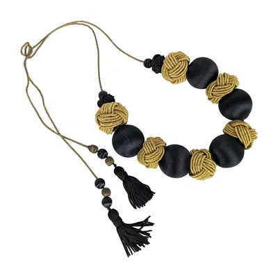 Pre-owned Saint Laurent Yves  Lavish Haute Couture Passementerie Necklace, F/w 1977 In Multi