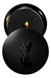 Saint Laurent Yves  Le Vestiaire Des Parfums Candle Lid In Black