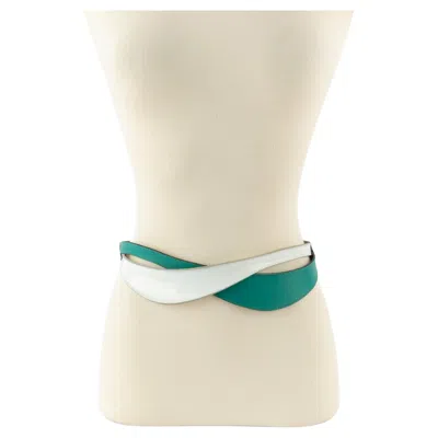 Pre-owned Saint Laurent Yves  Leather Belt In Sand