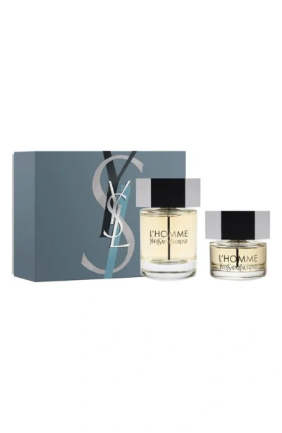 Saint Laurent Yves  L'homme Eau De Toilette Gift Set (limited Edition) $190 Value In No Color