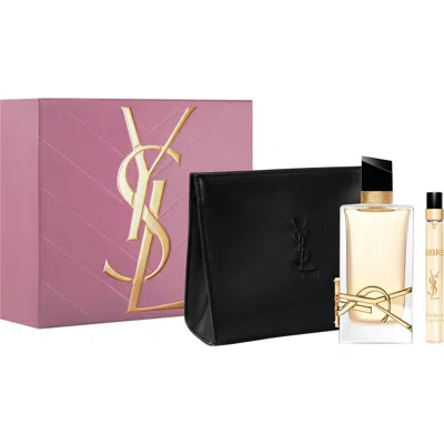 Saint Laurent Yves  Libre Eau De Parfum Gift Set $228 Value In Transparent