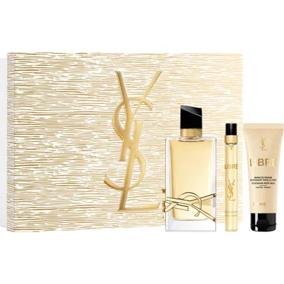 Saint Laurent Yves  Libre Eau De Parfum Set In Transparent