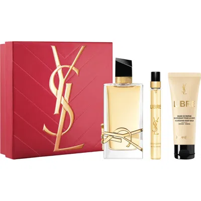 Saint Laurent Yves  Libre Eau De Parfum Set In Transparent