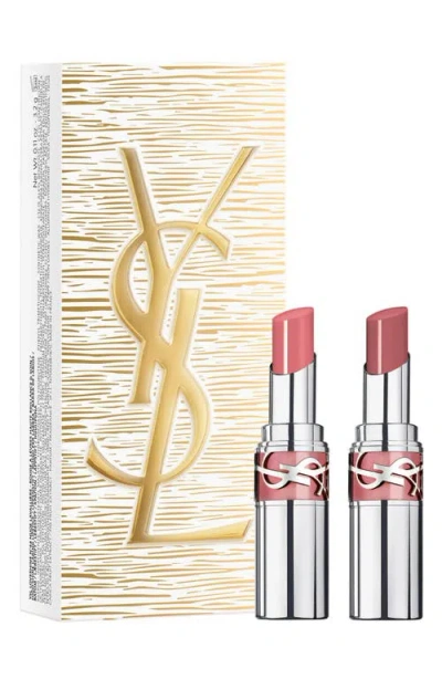 Saint Laurent Yves  Loveshine Lip Oil Stick Duo In Transparent