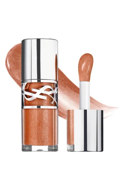 Saint Laurent Yves  Loveshine Plumping Lip Oil Gloss With Hyaluronic Acid In 05 Cali Sunshine