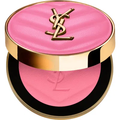 Saint Laurent Yves  Make Me Blush Bold Blurring Powder Blush In 87 Pink Voltage
