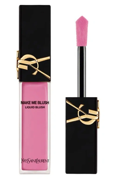 Saint Laurent Yves  Make Me Blush Liquid Blush In 66 Fuchsia Fling