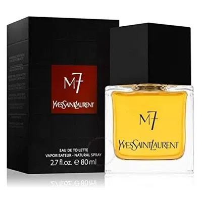 Saint Laurent Yves  Men's M7 Edt Spray 2.7 oz Fragrances 3365440037281 In Pink/orange