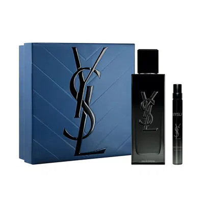 Saint Laurent Yves  Men's Myslf Gift Set Fragrances 3614274643411 In Transparent