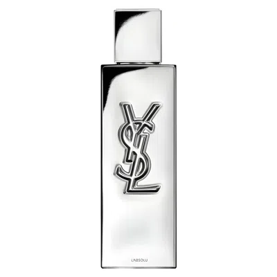 Saint Laurent Mens Myslf Absolu Fragrance Collection In Silver