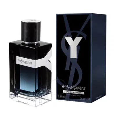 Saint Laurent Yves  Men's Y Edp Spray 3.38 oz (tester) Fragrances 5902503705282 In White