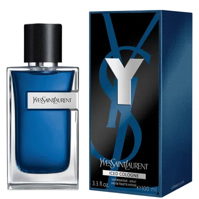Saint Laurent Yves  Men's Y Iced Cologne Intense Edt Spray 3.4 oz Fragrances 3614274492330