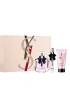 Saint Laurent Yves  Mon Paris Eau De Parfum 3-piece Gift Set (limited Edition) $190 Value In No Color