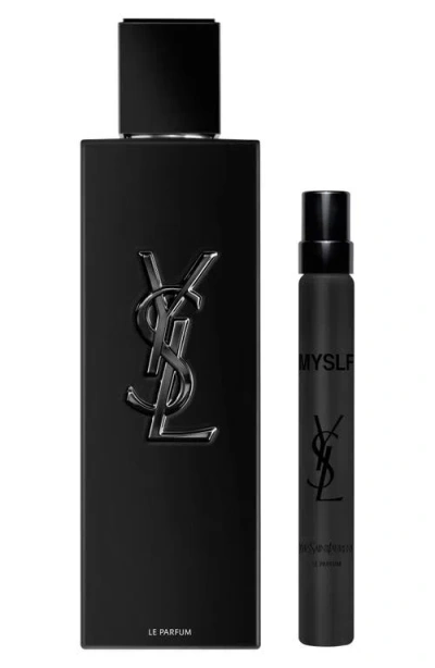 Saint Laurent Yves  Myslf Le Parfum Set (limited Edition) $229 Value In White