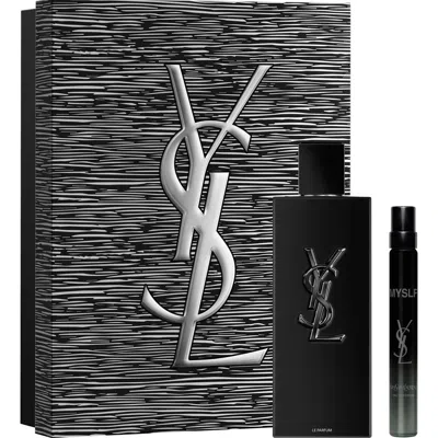 Saint Laurent Yves  Myslf Le Parfum Set In Transparent