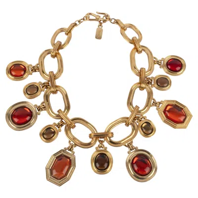 Pre-owned Saint Laurent Yves  Necklace 1980s In Multi