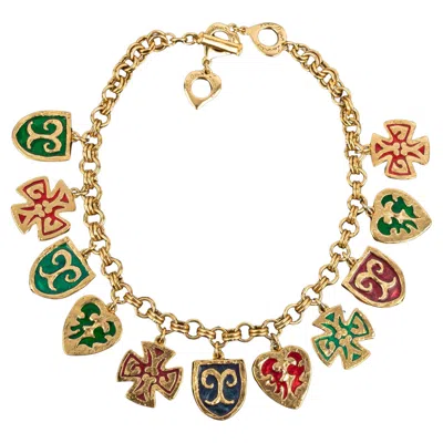 Pre-owned Saint Laurent Yves  Necklace By Yves  Fall-winter 1993 In Multi