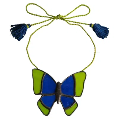 Pre-owned Saint Laurent Yves  Pendant Necklace By Yves , 1983 In Multi