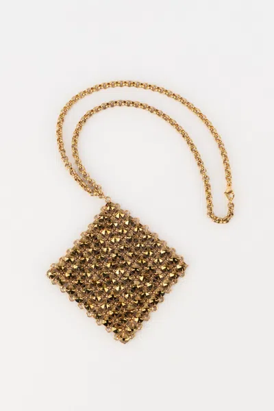 Pre-owned Saint Laurent Yves  Pendant Necklace With Articulated Pendant, 2010s In Multi