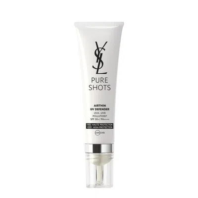 Saint Laurent Yves  Pure Shots Airthin Uv Defender, Suncare, Vitamin B In White