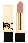 Saint Laurent Yves  Rouge Pur Couture Caring Satin Lipstick With Ceramides In N1 Beige Trench
