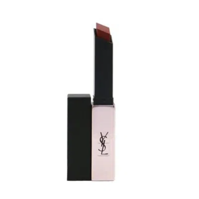 Saint Laurent Yves  Rouge Pur Couture The Slim Glow Matte 0.07 oz # 205 Secret Rosewood Makeup 361427 In Pink