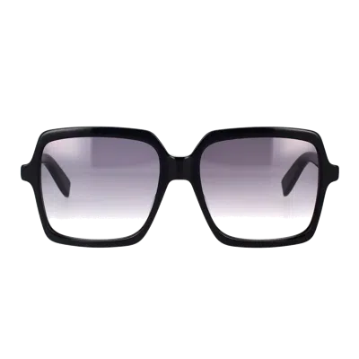 Saint Laurent Yves  Sl 174 Sunglasses In Black
