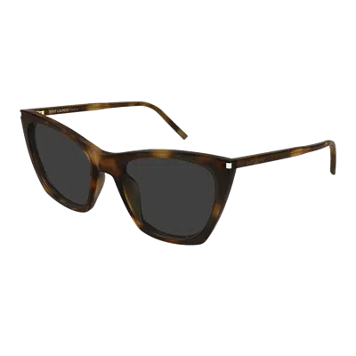 Saint Laurent Yves  Sl 214 Kate Thin Sunglasses In Multi