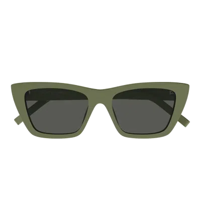Saint Laurent Yves  Sl 276 Mica Sunglasses In Green
