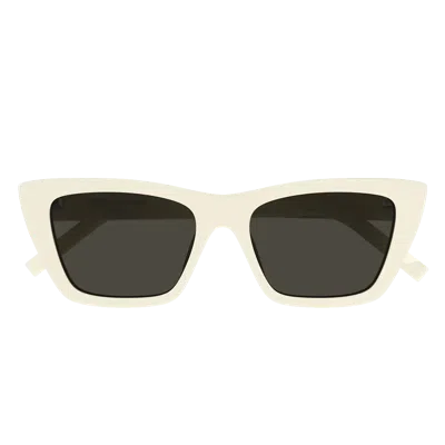 Saint Laurent Yves  Sl 276 Mica Sunglasses In Neutral