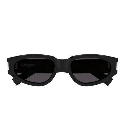 Saint Laurent Yves  Sl 618 Sunglasses In Black
