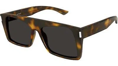 Pre-owned Saint Laurent Yves  Sl-651-vitti-003 Havana Sunglasses