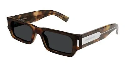 Pre-owned Saint Laurent Yves  Sl-660-f-002 Havana Crystal Sunglasses