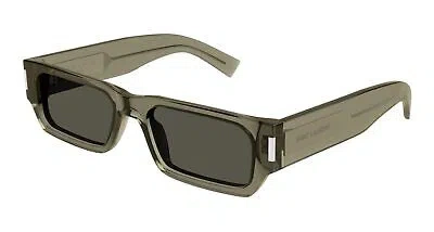 Pre-owned Saint Laurent Yves  Sl-660-f-003 Brown Sunglasses