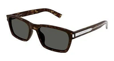 Pre-owned Saint Laurent Yves  Sl-662-004 Havana Sunglasses