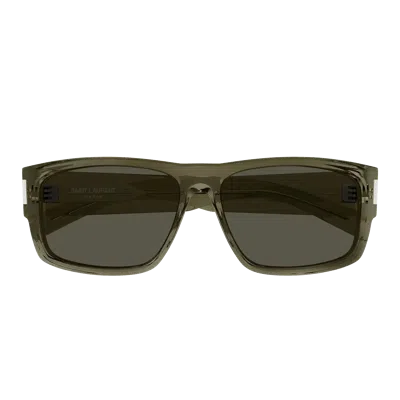 Saint Laurent Yves  Sl 689 Sunglasses In Black