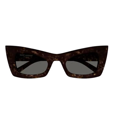 Saint Laurent Yves  Sl 702 Sunglasses In Black