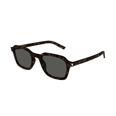 Saint Laurent Yves  Sl 715 Slim Sunglasses In Black