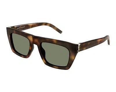 Pre-owned Saint Laurent Yves  Sl-m131-003 Havana Sunglasses